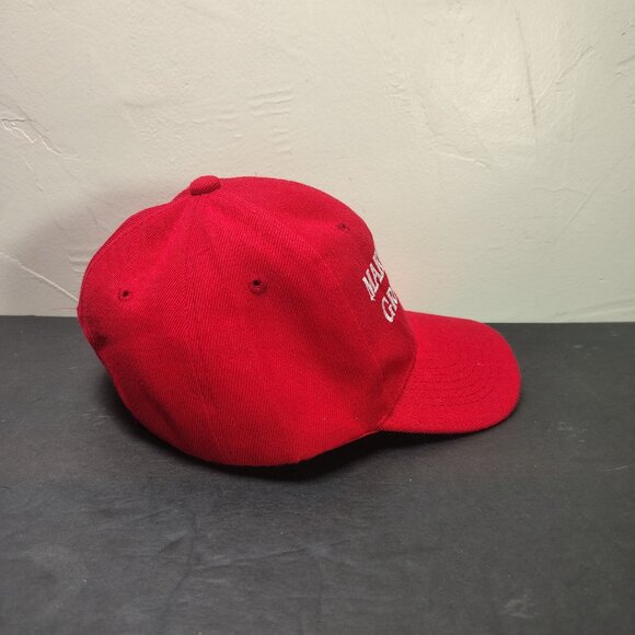 Make America Great Again Hat Cap Strap Back Red White Donald Trump MAGA - Picture 6 of 10
